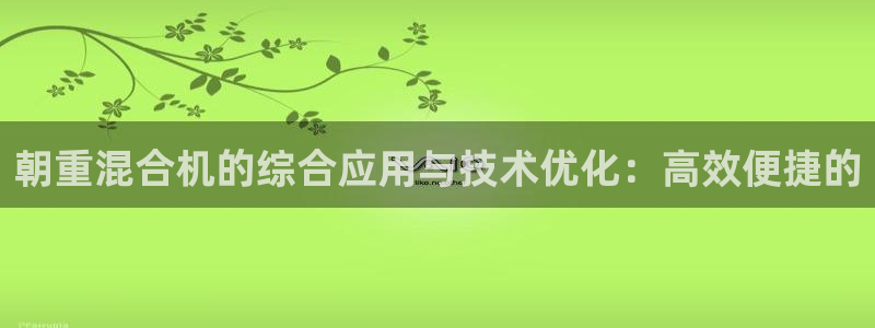 威九国际78mob游戏说明：朝重混合机的综合应用与技术优化：
