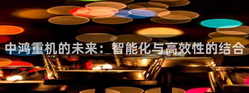 保定威九网络科技有限公司：中鸿重机的未来：智能化与高效性的结